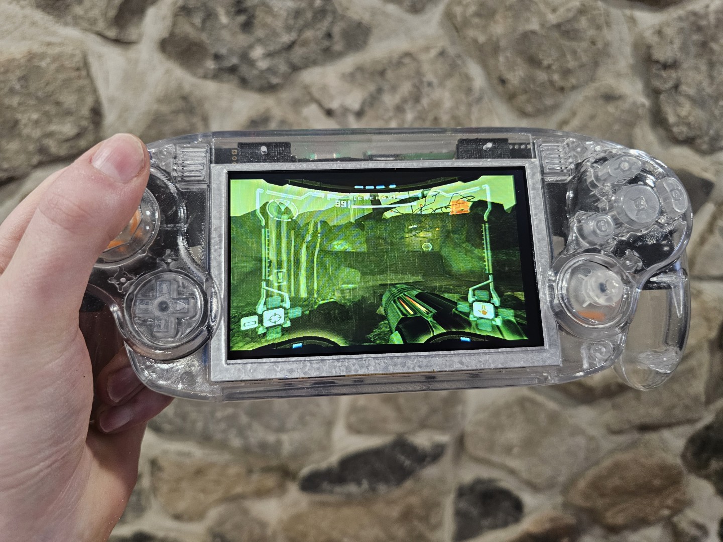 Ashida Wii portable, angle